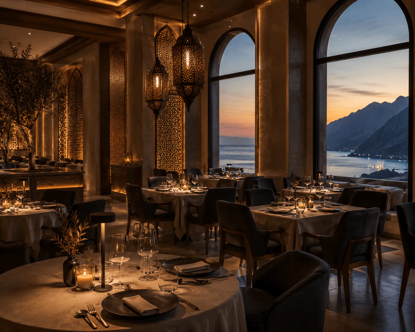 The signature fine dining restaurant